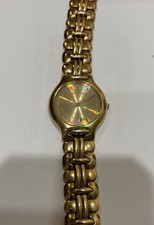 Rare Vintage Jaguar Watch Gold Tone Made In Swiss For Repair picture