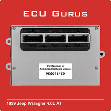 1999 Jeep Wrangler 4.0L AT Engine Computer P56041469 