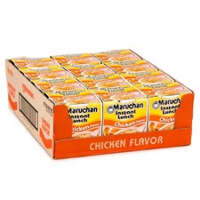 Maruchan Instant Lunch Ramen Noodles, Chicken Flavor 2.25 Ounce (Pack of 12) picture