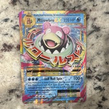 The Pokémon Company M Slowbro EX 27/108 Evolutions Holo Eng 220HP picture