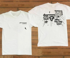 Jeff Buckley Music Star Heavy Cotton All Size Unisex White 2 Sides Shirt CC444 picture