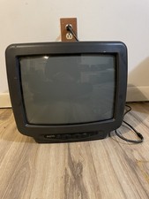 Vintage  Sanyo DS13630 13” CRT TV Retro Gaming Television Broken Buttons picture