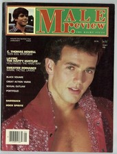 Mr. Male Review V1#1 C Thomas Howell 82pgs Vintage 1985 Gay Magazine M40231 picture