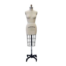 Professional Dress Form Mannequin, Collapsible shoulders, adjustable height sz 4 picture
