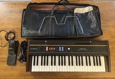Vintage 1980’s Casio Casiotone 101 - 49 key synth keyboard - working + extras  picture