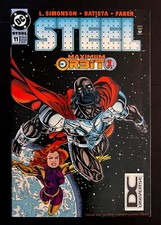 STEEL #11 Hi-Grade Rare DC UNIVERSE UPC Variant SUPERMAN DC Comics 1995 picture
