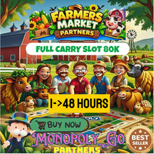 ✅Monopoly_Go💚FARMERS MARKET Partner - 1H-48H Max - Full carry Slot🔥Cheap picture