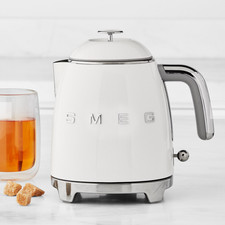 SMEG Mini Kettle White Electric 0.8L 1400W Retro 3-Cup Kettle picture