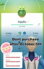 Pokémon Go - Shundo Catch Applin picture