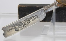 Antique Wade & Butcher Sheffield England American Straight Razor picture