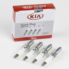 Genuine Kia Hyundai NGK Spark Plugs 18843-10062 4 Pack Platinum Iridium OEM picture