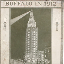 1912 Buffalo Express NY Historic Photos Fire Grain Elevators Pre-WWI Downtown picture