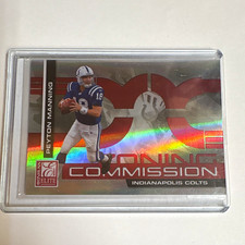 Donruss Elite 2007 Peyton Manning Zoning Commission ZC-3 Red /200 Colts picture