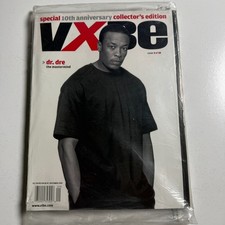Vintage Vibe Magazine Sept 2003 Dr Dre 10th Anniversary Sealed Cover 2/10 picture