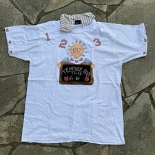 Vintage Teacher Shirt Large White Busy Take a # Cute Funny Collared Tee Gift picture