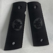 Grip for Les Baer 1911 THAI unique Ebony heartwood Auspicious wood Gun picture