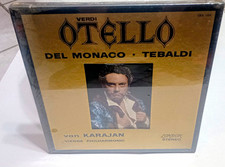 (SEALED) Verdi Otello Del Monaco Tebaldi Karajan  Phil Stereo  LP OSA1324 Opera picture