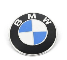 BMW 82mm Roundel Badge Emblem for Front or Rear Hood/Trunk 51147057794 picture