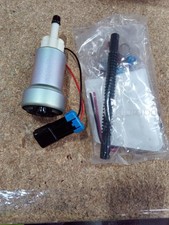 Opened box F90000274 WALBRO 450LPH High Pressure Fuel Pump + QFS Install Kit E85 picture