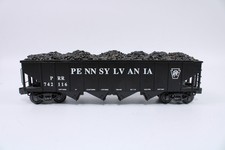 K-Line K626-1892 O Scale PRR Pennsylvania 4-Bay Die-Cast Hopper #742116 picture