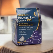 MagniLife Relaxing Leg Cream Natural Relief for Restless Legs+Sleep Aid 4 oz.... picture