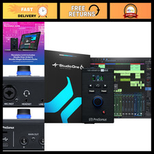USB-C Audio Interface for Music Production & Streaming, Built-in Mixer, Effects picture