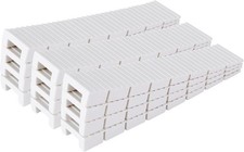 12 Pack White Multi Purpose Furniture Plastic Shims for Leveling  picture