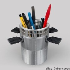 1:100 SpaceX Starship Rocket Model DIY Pen Container Tool Box Desktop Storage picture