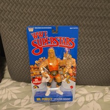Mattel WWE Superstars Mr. Perfect Action Figure w/ Belt, Poster Inside picture