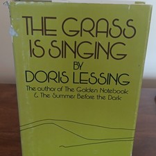 The Grass Is Singing Doris Lessing (HC, 1950) Thomas Y. Crowell DJ Vintage picture