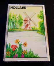 Vintage Holland Windmill Match Book Box EMPTY picture