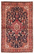 Traditional Vintage Hand-Knotted Area Rug 4'7
