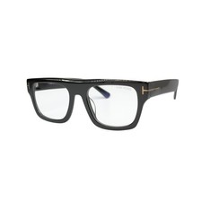 Tom Ford FT1337 Eyeglasses Black Frame Clear Lens Square Optical Glasses New picture