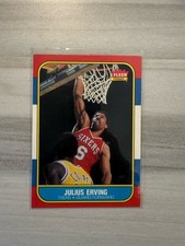 Fleer 1986 Fleer Premier Julius Erving #31 Philadelphia 76ers NBA picture