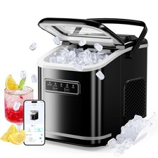Countertop Ice Maker Machine 9 Bullet Ice in 6 Minutes 26lbs/24hrs Self-Cleaning picture