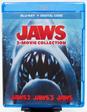 Jaws: 3-Movie Collection (Blu-ray, 3 Discs) Roy Schieder, Dennis Quaid picture
