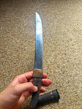 Authentic Unsigned Japanese short Sword – Northern Sakai Clan Mon picture