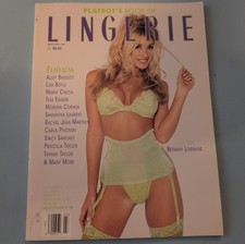 PLAYBOY Special Edition magazine Book Of Lingerie March April 1998 Box2 picture