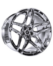 Heritage Wheel EBISU MonoC 18x9.5 5x112 +22 Chrome Rim Fits A5 Quattro GLC300 picture