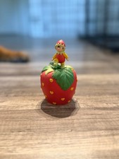 VIntage 1993 Strawberry-Themed Ceramic Figurine  picture