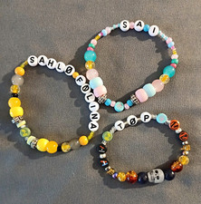 Twenty One Pilots TØP Kandi Friendship Beaded Bracelet Concert Lyrics picture