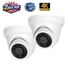 2pcs Vikylin 4K 8MP Security IP Camera Turret  POE CCTV NDAA compliant picture