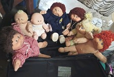 7 Original Cabbage Patch Kids Vintage Doll 1982 Xavier Roberts Signed 16in Soft picture