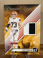 Donruss 2024 Joe Thomas  Canton Kings Memorabilia 25/49 CKI-JTH Cleveland Browns picture