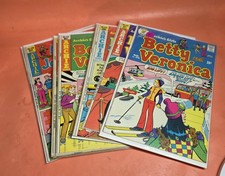 8  Vintage Betty And Veronica And Archie's Jokes Comic Books  picture