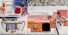 2002-03 Fleer Authenty Ripped Jersey/Flair Court Kings Game Used Memorabilia NBA picture