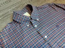 Brooks Brothers Medium Milano/Slim Supima Oxford Weave Long Sleeve Button Down picture
