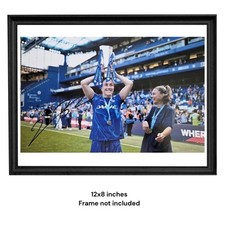 Lucy Bronze Hand Signed Chelsea WSL Womens England 12x8 Photo PSA Approved, COA picture