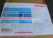 Armstrong 174031MF043 In Line Circulating Pump Lead Free Bronze picture