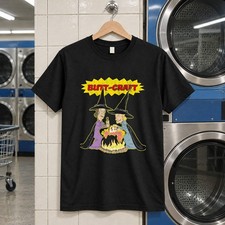 Beavis and butthead halloween special vintage black t-shirt picture